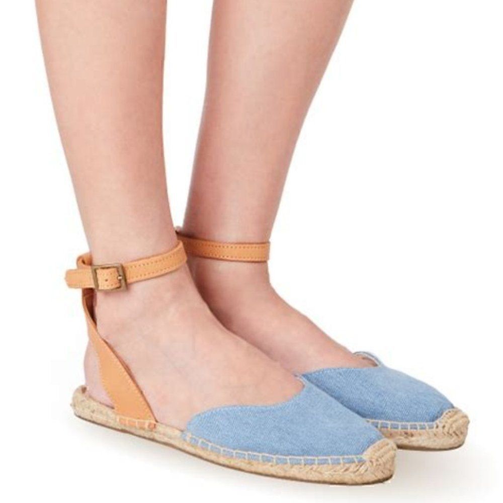 NIB SOLUDOS ALIX ESPADRILLE SANDALS SZ 9.5 - Picture 2 of 8